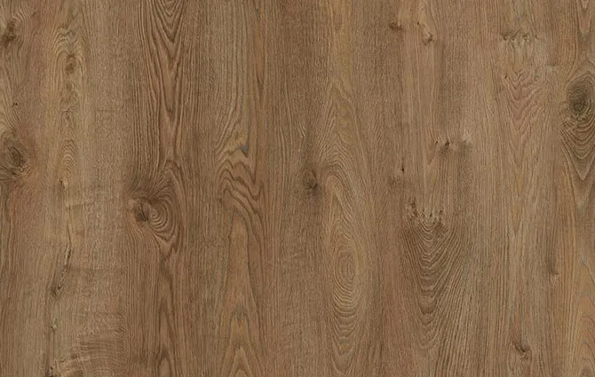 Atlas laminate has a 1-strip design and a 4-sided V-bevel. The top layer of Atlas laminate accurately simulates the structure of wood.
